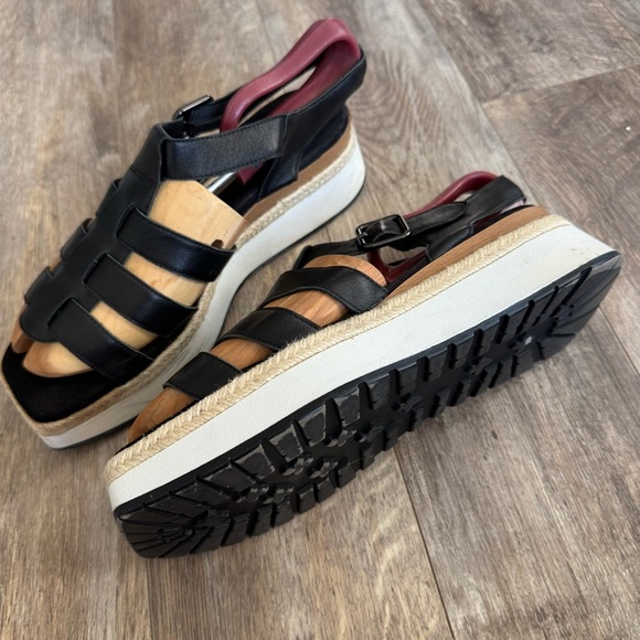 VANELI ERINNA Black Platform Sandals - Picture 8 of 10